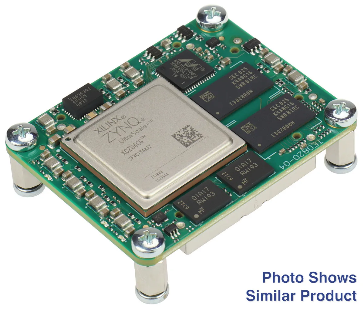 MPSoC Module with AMD Zynq™ UltraScale+™ ZU4CG-1I, 2 GByte DDR4 SDRAM, 4 x 5 cm