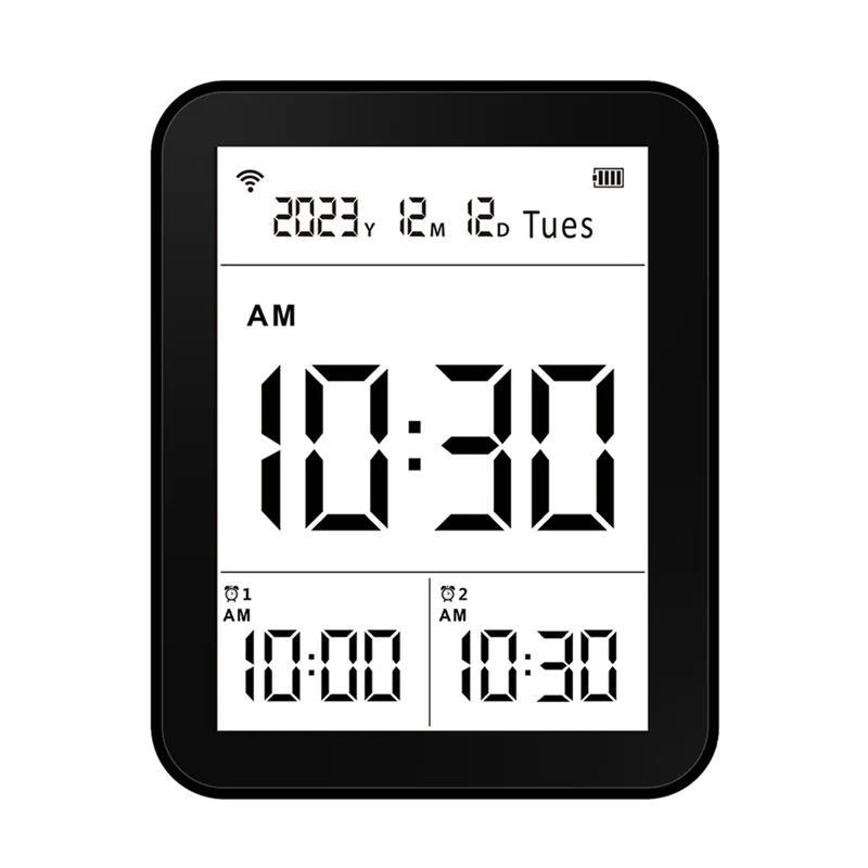 

2025 Hot Style 13 In 1 Tuya WIFI Air Quality Monitor CO2/TVOC/HCHO/PM2.5/PM1.0/PM10/Temperature/Humidity/Time/Date/Alarm/Timer-W