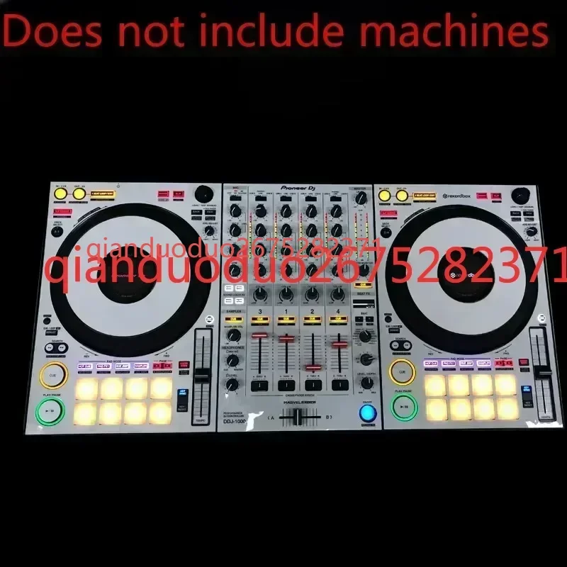 Pioneer DJ DDJ-1000 Sticker Controller Skin (PVC Film Does Not Include Machines)