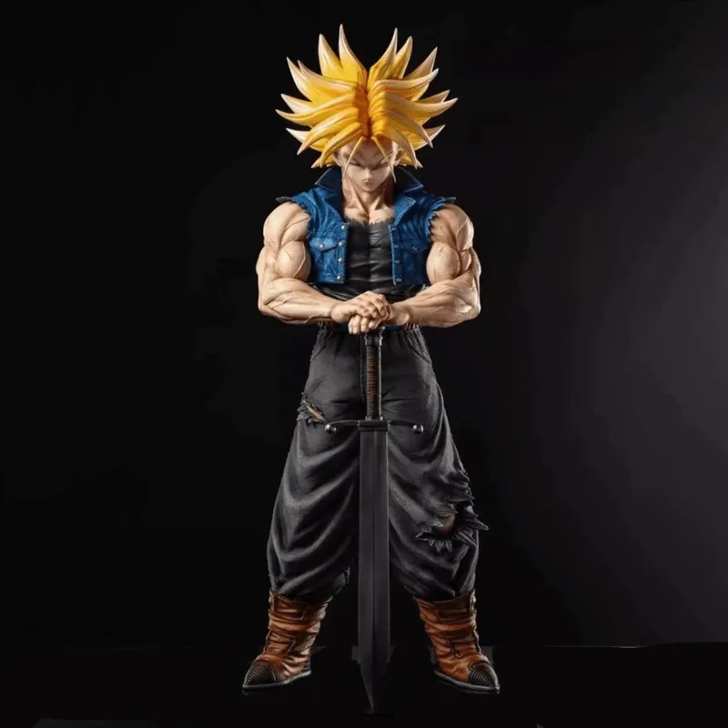 

Brand Anime Dragon Ball Z Trunks Figure Future Trunks Action Figures PVC Statue Collection Model Toys for Children Gifts 25CM