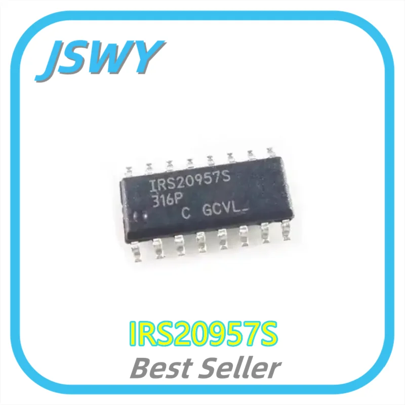 (10/50 pcs) IRS20957S IRS20957 SOP16 Audio Driver Chip IC Genuine Shipped Quickly Electronics Bestseller