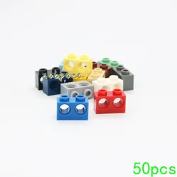 50PCS High-Tech Assemble Particle 32000 1x2 L Bricks Building Blocks Replaceable Part Toys Children Gifts