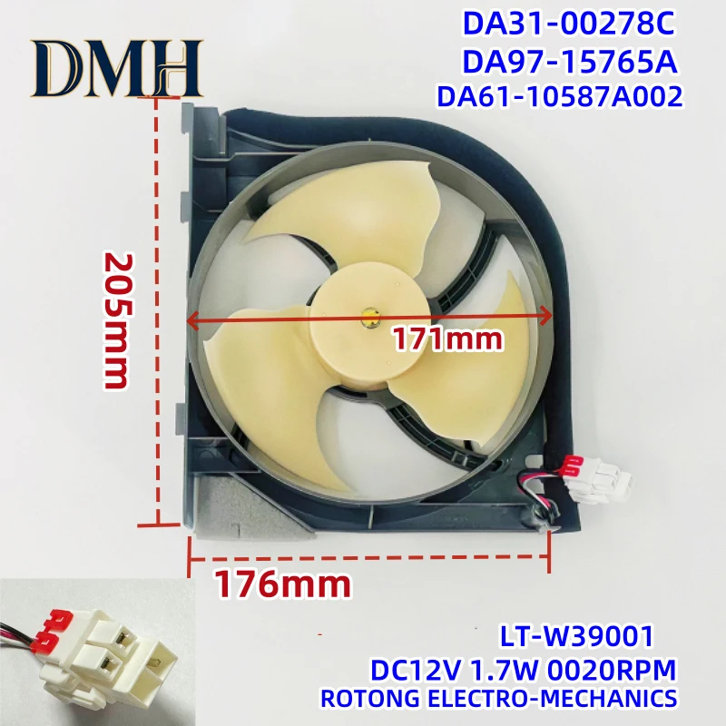 moteur-dc-pour-refrigerateur-samsung-1-piece-nouveau-da31-00340a-da31-00278c-ventilateur-de-refroidissement