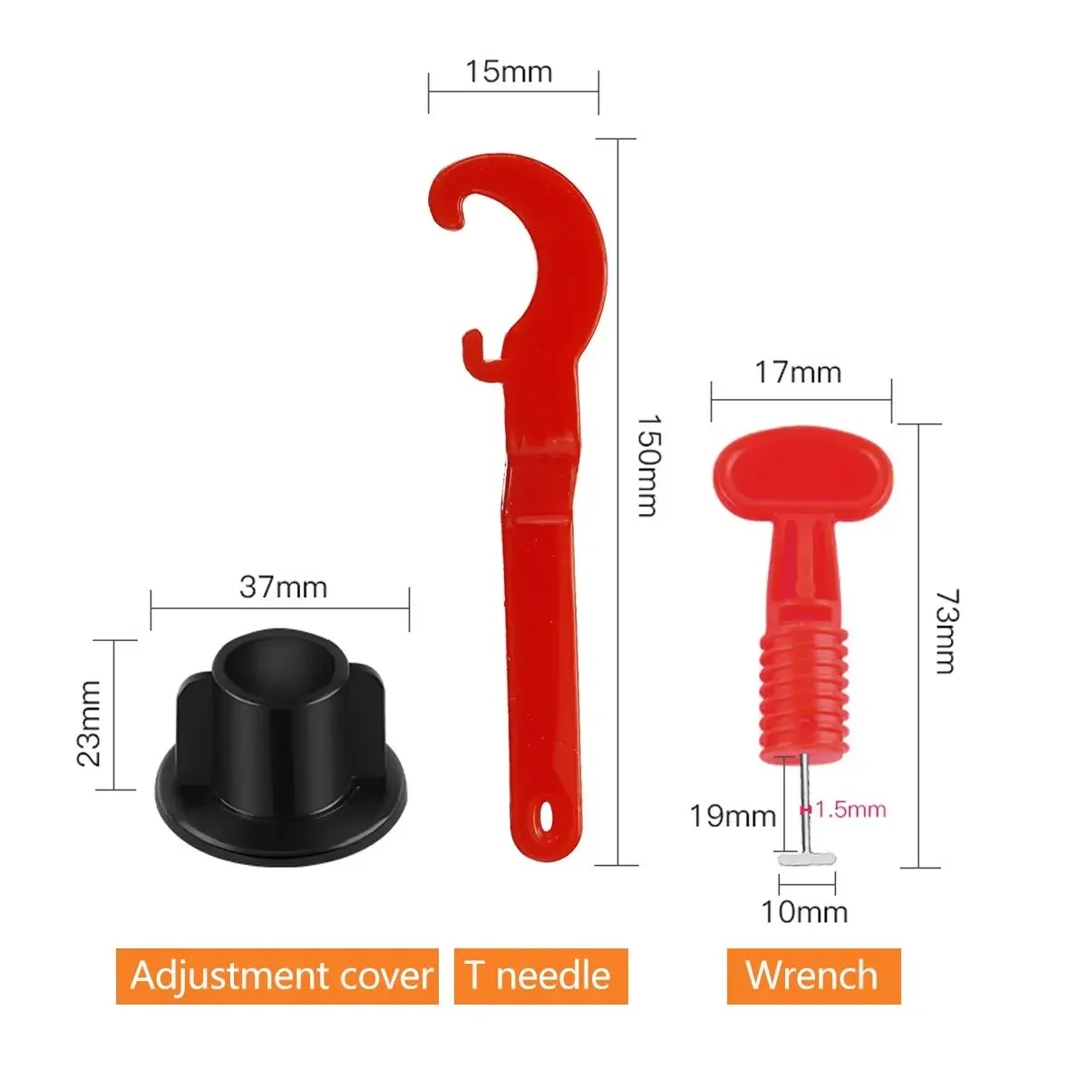 126Pcs Level Wedges Tile Spacers For Flooring Wall Tile Spacer Tile Leveling System Leveler Locator Spacers Plier