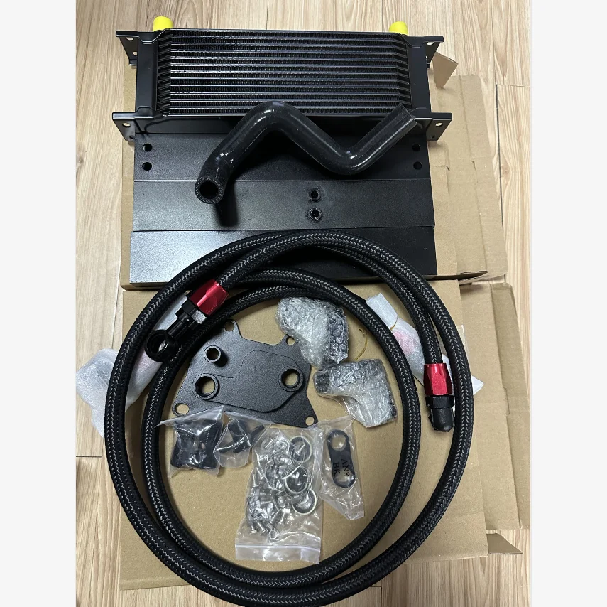 

100% протестированный 13-рядный комплект масляного радиатора AN10 для Golf MK7 GTI A3 S3 8V 2,0 EA888 GEN3