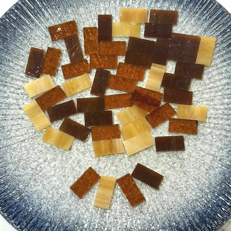 

100g Clear Glass Mosaic Tiles Multi Color Mosaic Piece DIY Mosaic Making for mica Craft Hobby Arts Home Wall Decoration arte 97