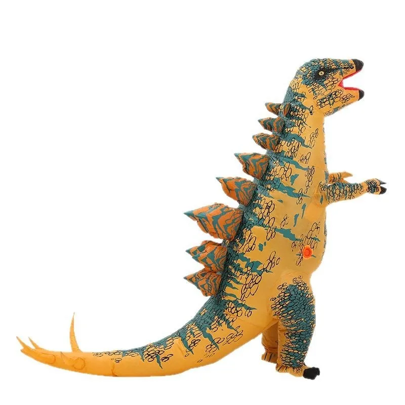 

Funny Stage Performance Dinosaur Inflatable Suit Halloween Tyrannosaurus Rex Animal Cosplay Prop Clothing Party Doll Costume