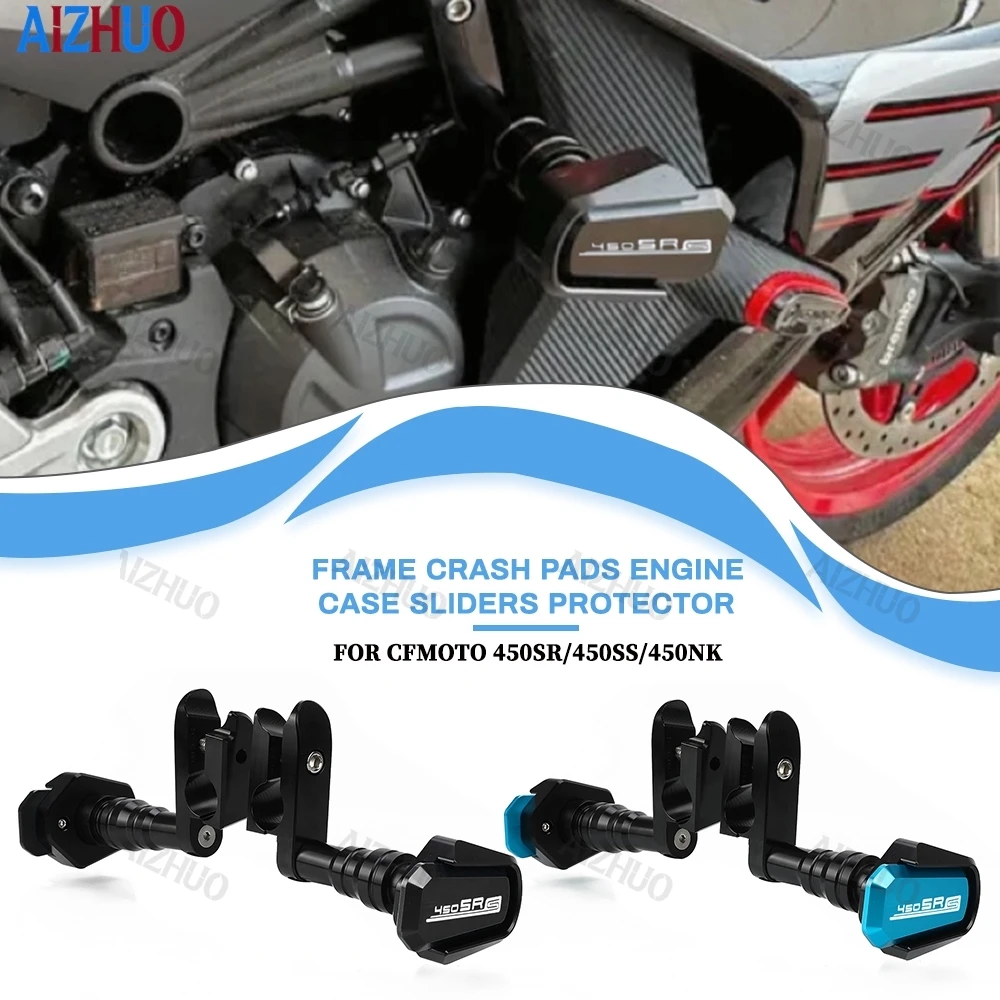 

FOR CFMOTO 450 SRS450 SRS 2022-24 2025 2026 Engine Protection Cover Frame Sliders Crash Pad Falling Protector Guard Accessories