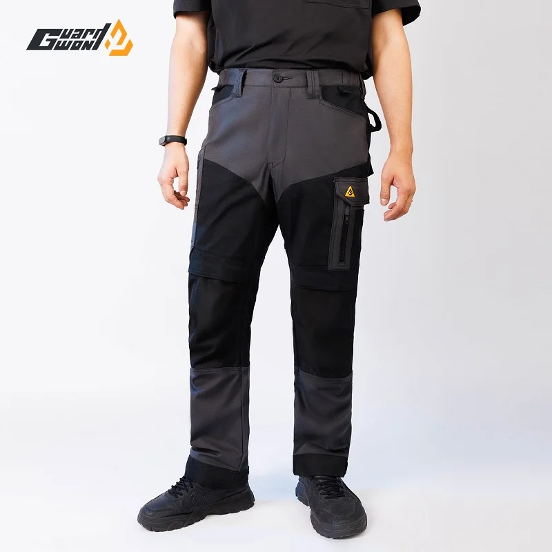

Guardwon New Tactical Work Pants Multi-pockets Elastic Work Cargo Pants Camping Climber Pants Fishing pants
