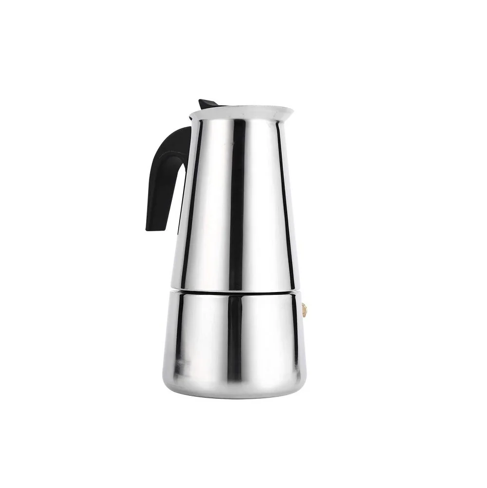 

Classic Stovetop Italian Style 3 Cups Moka Pot Espresso Coffee Maker Custom Espresso Coffee Maker Moka Pot