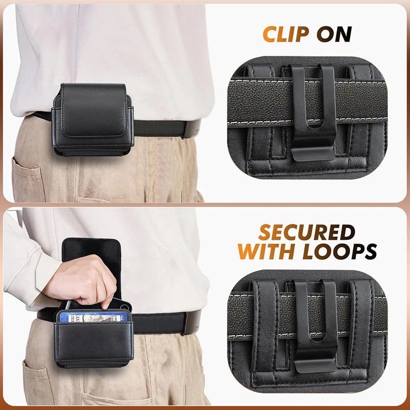 Universal Waist Bag for Foldable Phones For Samsung Galaxy Z Flip7/Z Flip7 se /Flip 6 /Flip 5 MOTO Raer 60 Ultra /50 Ultra/50 40