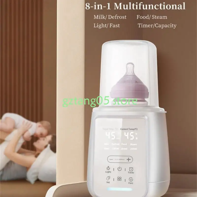 

57EE Bottle Warmer for Breast Milk Formula Accurate Temperature Control with Timer