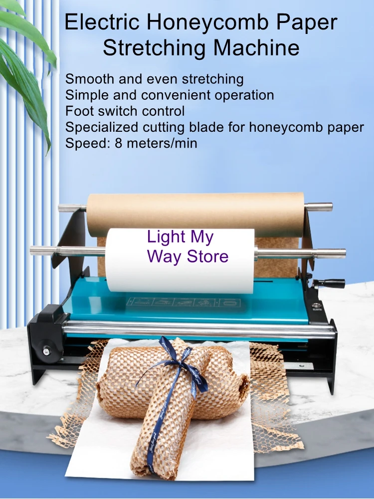Automatic Honeycomb Paper Feeder, Electric Honeycomb Paper Stretcher, Small Paper Feeder
