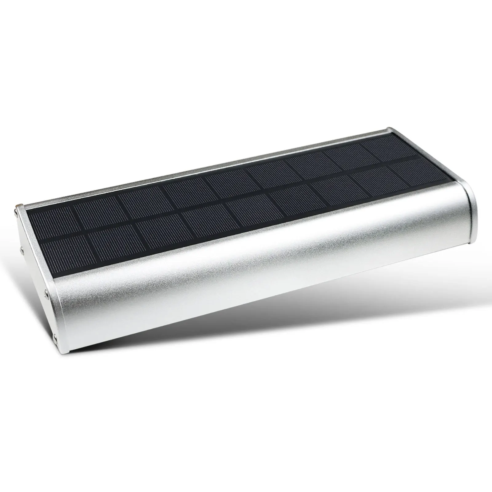 Outdoor Aluminum Solar Billboard Lights Sensor 4 Modes LED Lamp Lighting until Morning Street Lighting Energy Efficient