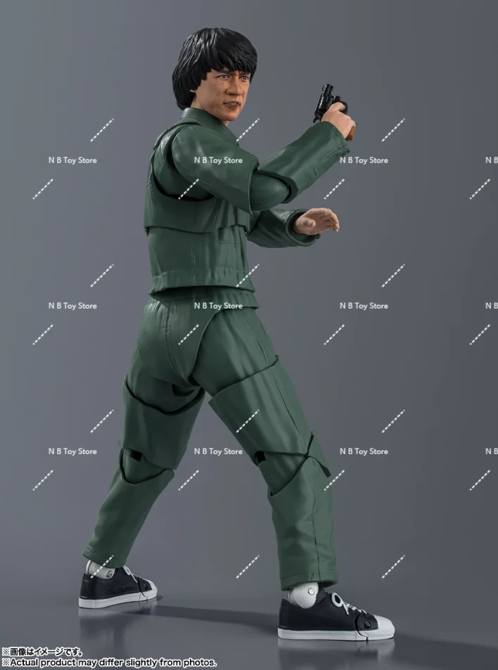 Auf Lager Bandai S.H.Figuarts SHF Police Story Jackie Chan Actionfigur Modell Spielzeug Sammeln Sie Geschenke