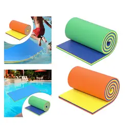 Float Water Mat Float Pad Soft Rolled up Foam Float Raft Drifting Mattress for Adults Beach Outside Boating Swimming Pool