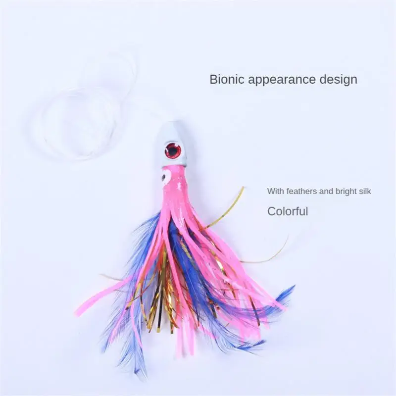 Señuelo de pesca de barco realista, cebo reutilizable con forma de pulpo, anzuelo de manivela portátil, 1 ~ 10 piezas, 13cm/18g