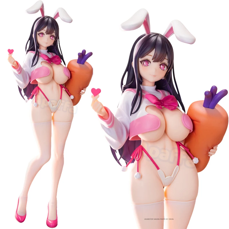 29cm SHINY JK Bunny Girl Unosakura Sexy Anime Girl Figure Hentai Insight Uchino Sakura Action Figure Adult Model Doll Toys Gifts