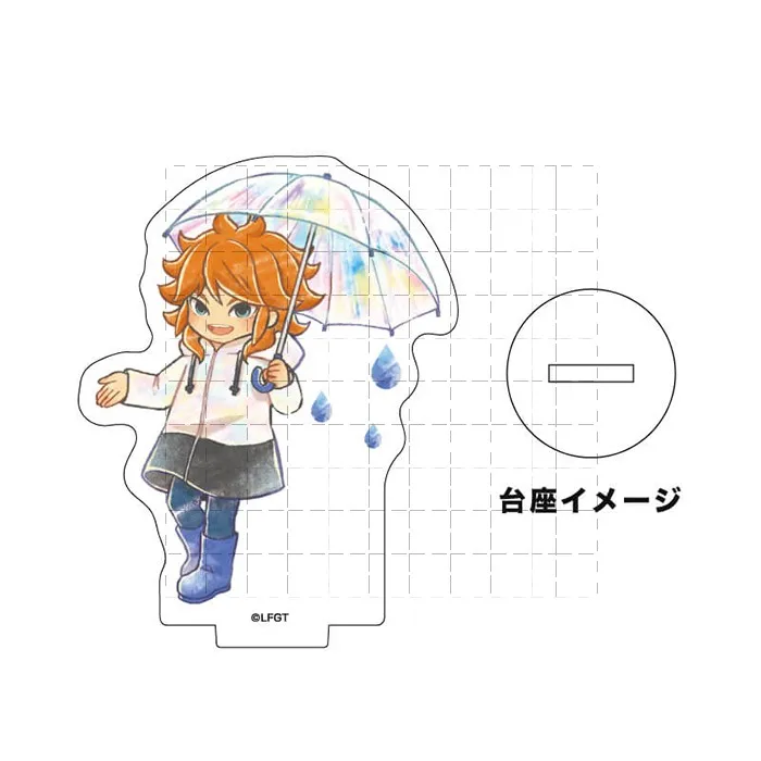 Game INAZUMA ELEVEN 11 Acrylic Stand Doll Anime Asuto Inamori Hiroto Kira Ryohei Haizaki Mini Figure Model Cosplay Toy Gift