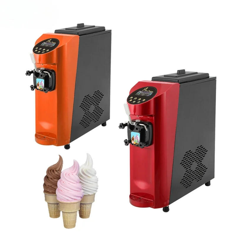 Mini maquina para hacer helados yogurt frozen leche yougur ice cream machine endustrial en cantidad mediana sorbeto home