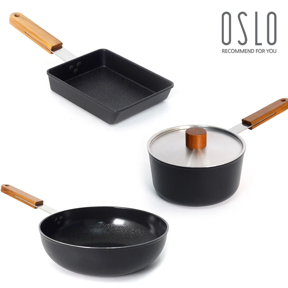 Oslo IH Induction Pot 3 Pans (28 squares and 18 pieces)