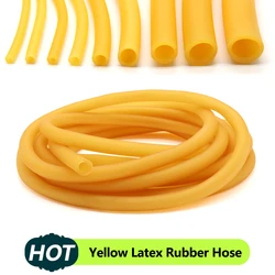 3M~30M Nature Latex Rubber Hoses 1.6 2 3 4 5 6 7 9 10 12 14 17mm High Resilient Elastic Surgical Medical Tube Slingshot Catapult