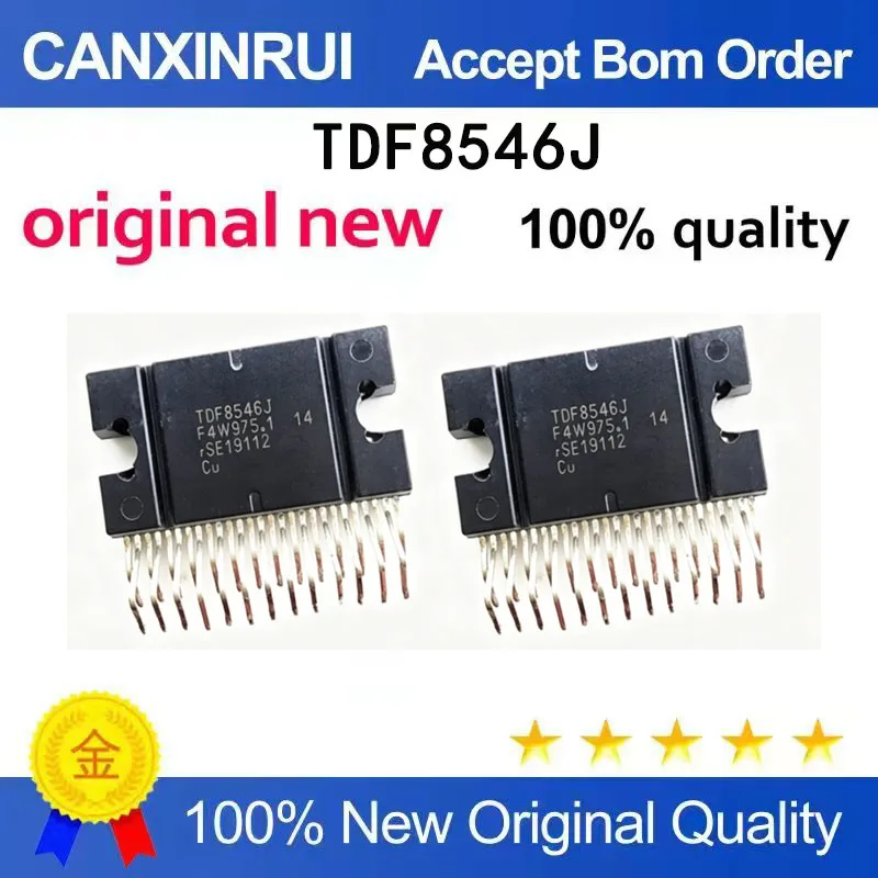 （5-100 pieces）Brand new original TDF8546J ZIP-27 automotive audio amplifier chip IC