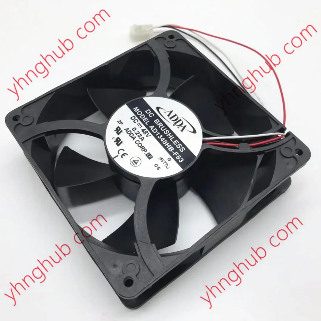

Delta Electronics AD1348HB-F53 DC 48 В 0,23 А 127x127x38 мм 3-проводной охлаждающий вентилятор для сервера