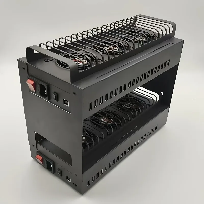 20-Port HUB hub transmission charging 2.0USB studio screen projection synchronous operation equipment chassis splitter