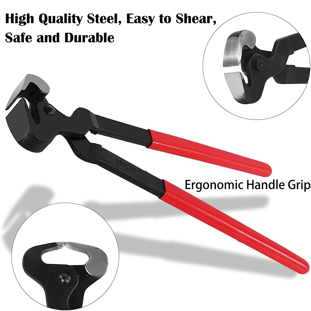 【Farrier Tool Kits】 5 Pcs Professional Farrier Tool Kits with 14inch Hoof Nipper,Hoof Care Tools for Horses, Cattle, Sheep and D