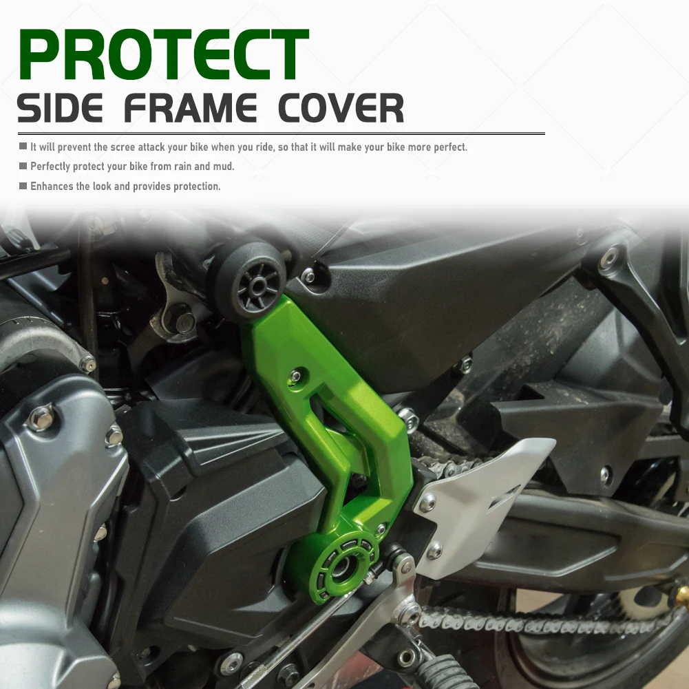 For Kawasaki Z650 Ninja650 Frame Side Cover Panel for Ninja 650 Z 650 Frame Panel Fairing Side Cover Cowl Protector 2017-2024 view 5