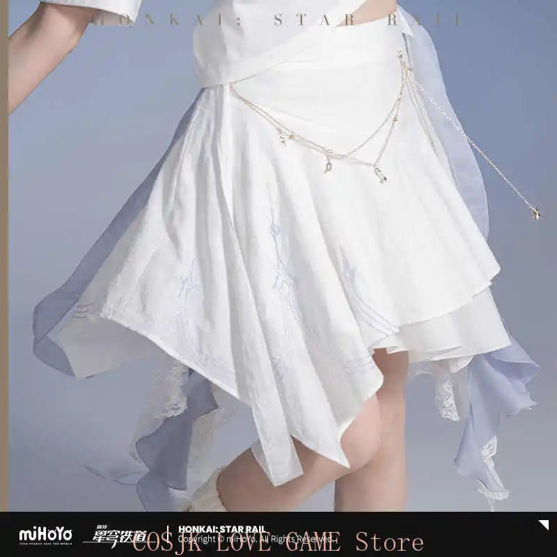 

Official Original Mihoyo Game Honkai Star Rail Robin Cosplay Costume Anime Girl Women Skirt Role Play Clothing Halloween Gift