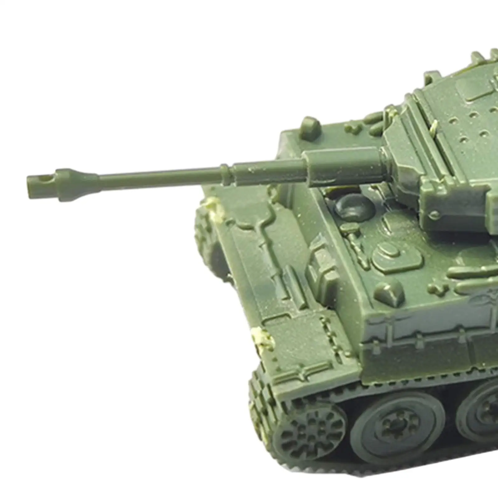 1/144 Schaal Onderwijs Speelgoed Miniatuurpuzzels DIY Monteer 4D Tankmodel voor