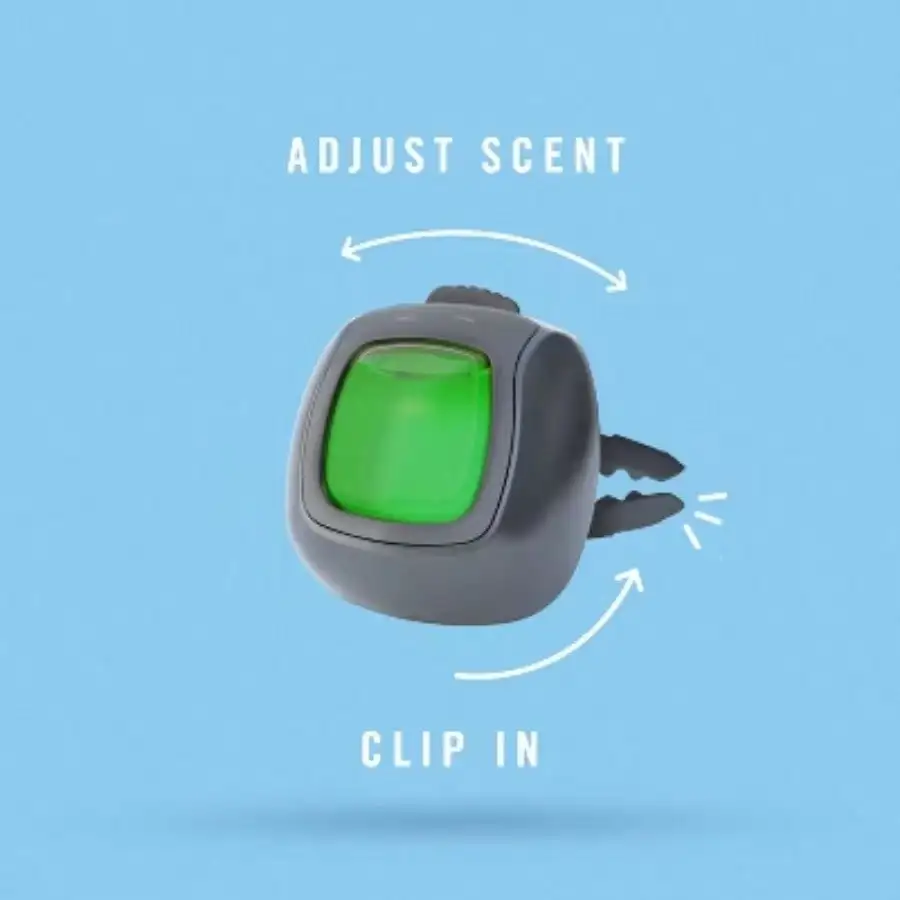 مشبك تنفيس معطر جو السيارة - دع رائحة السيارة الطازجة تدوم طويلاً ويعزز كل محركبتك.