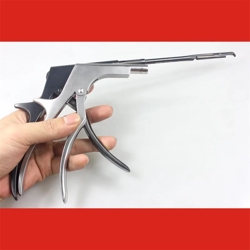 

UBE black 22cm ultra-thin laminar bone bite forceps 360 degree rotating gun laminar wrench orthopedic equipment for medical use