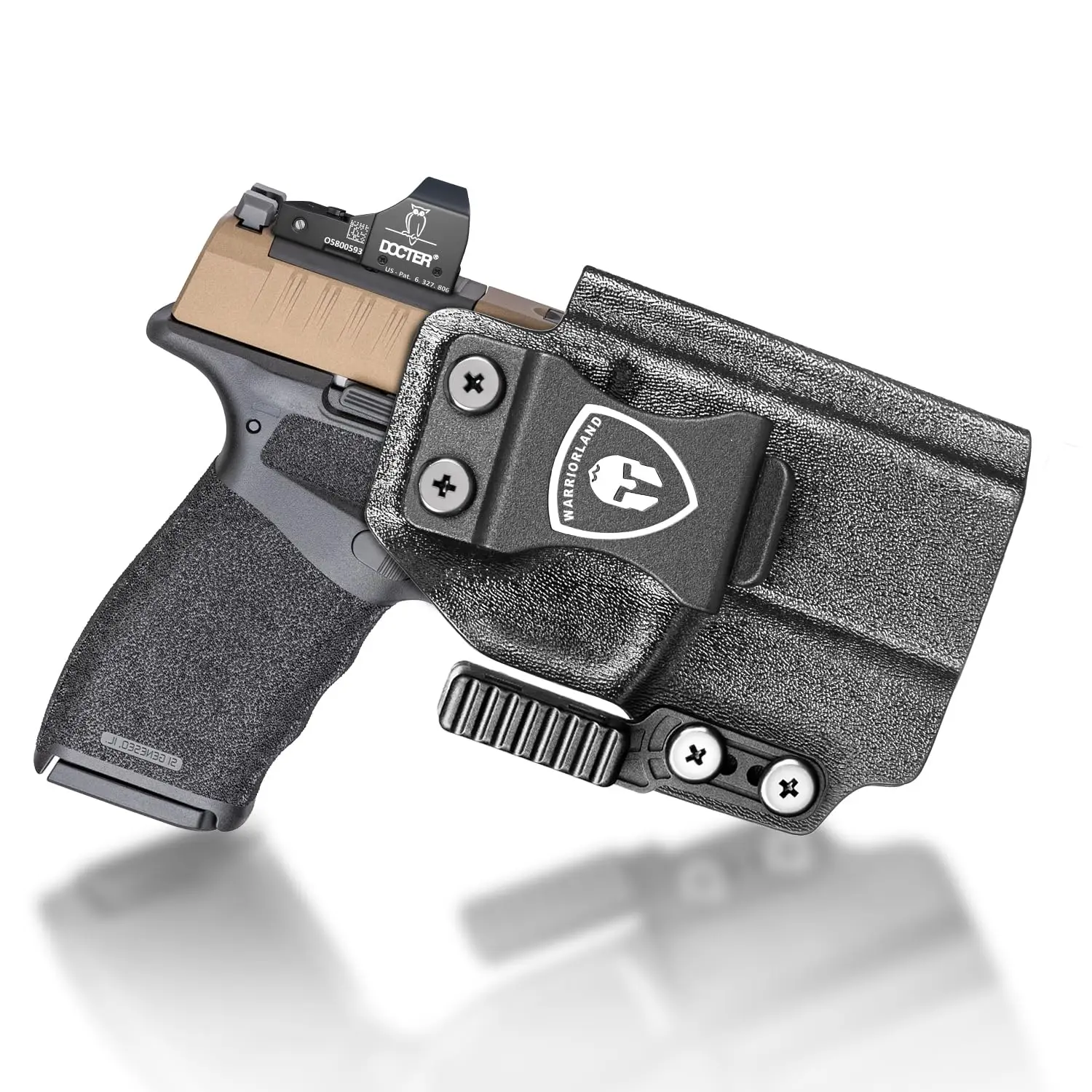 

Hellcat Pro Holster Kydex Fit: Springfield Armory Hellcat Pro,Not Fit Hellcat,Pistol Inside Waistband Concealed Carry Right Hand