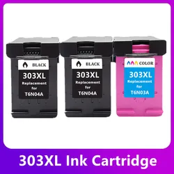 Ink Cartridge 303XL Compatible for HP303 for HP 303 for HP Envy 6220 6222 6230 6234 6252 6255 7120 7130 7132 7155 Printers