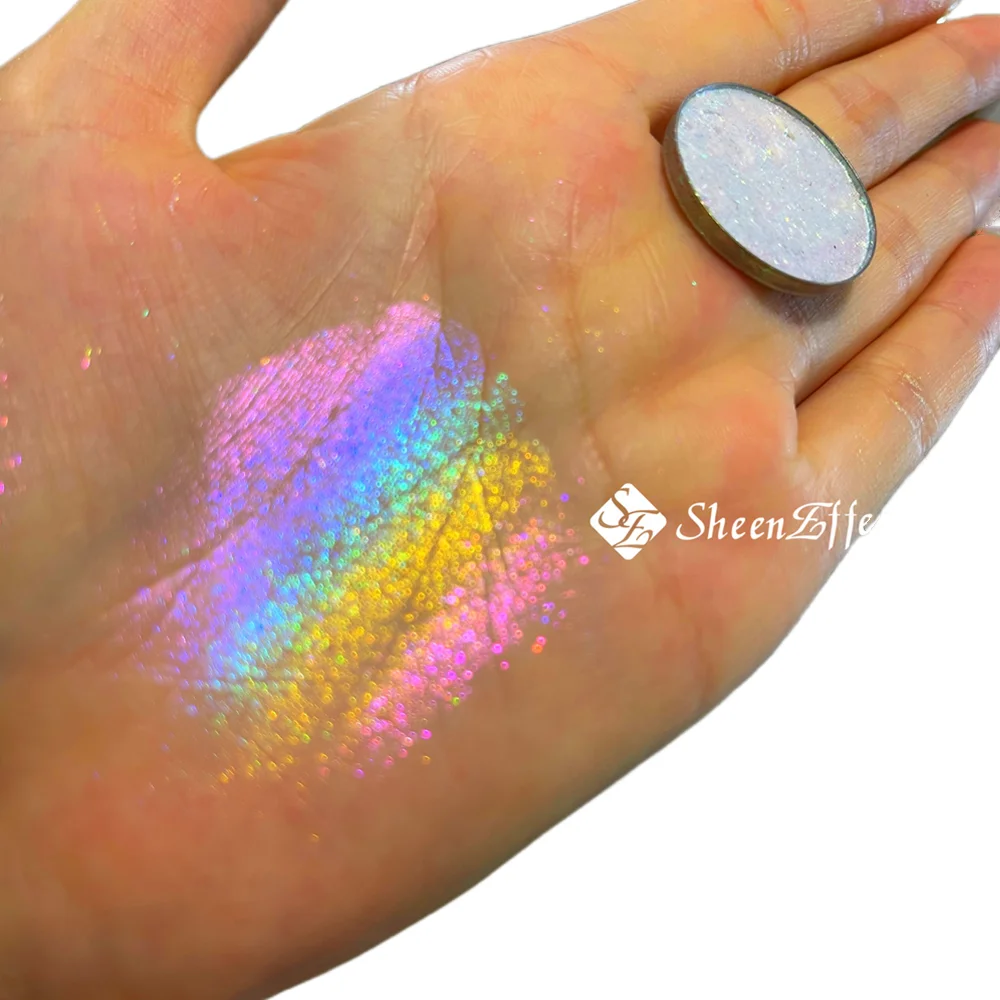 Sheeneffect Fairy Powder Makeup Highlighter Eyeshadow Rainbow Cosmetic Highlight