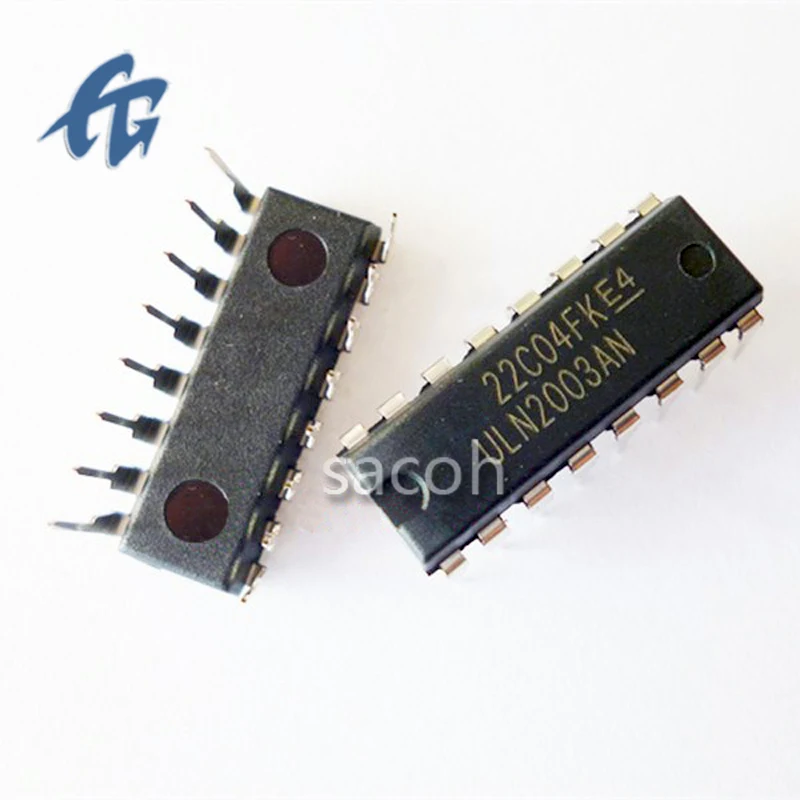 Transistor Array Chip IC Circuit intégré, Original, corde N2003AN, DIP-16, Bonne qualité, Nouveau, 20 pièces