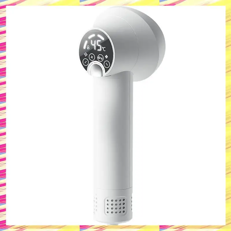 

ABJJ Small Cat Dog Hair Dryer Dog Grooming Pet Hair Dryer For Small Animals Blow Dryer Bass Noise Reduction White