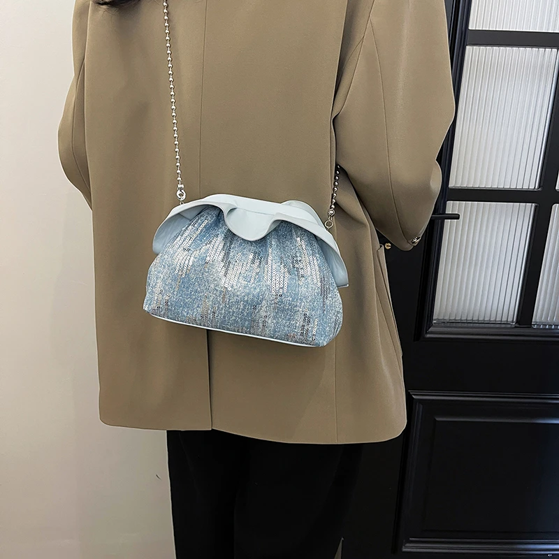 حقيبة كتف نسائية أنيقة من الجلد الفاخر الكلاسيكي بتصميم كلاسيكي حقيبة يد كروس للارتداء الحضري العصري #1