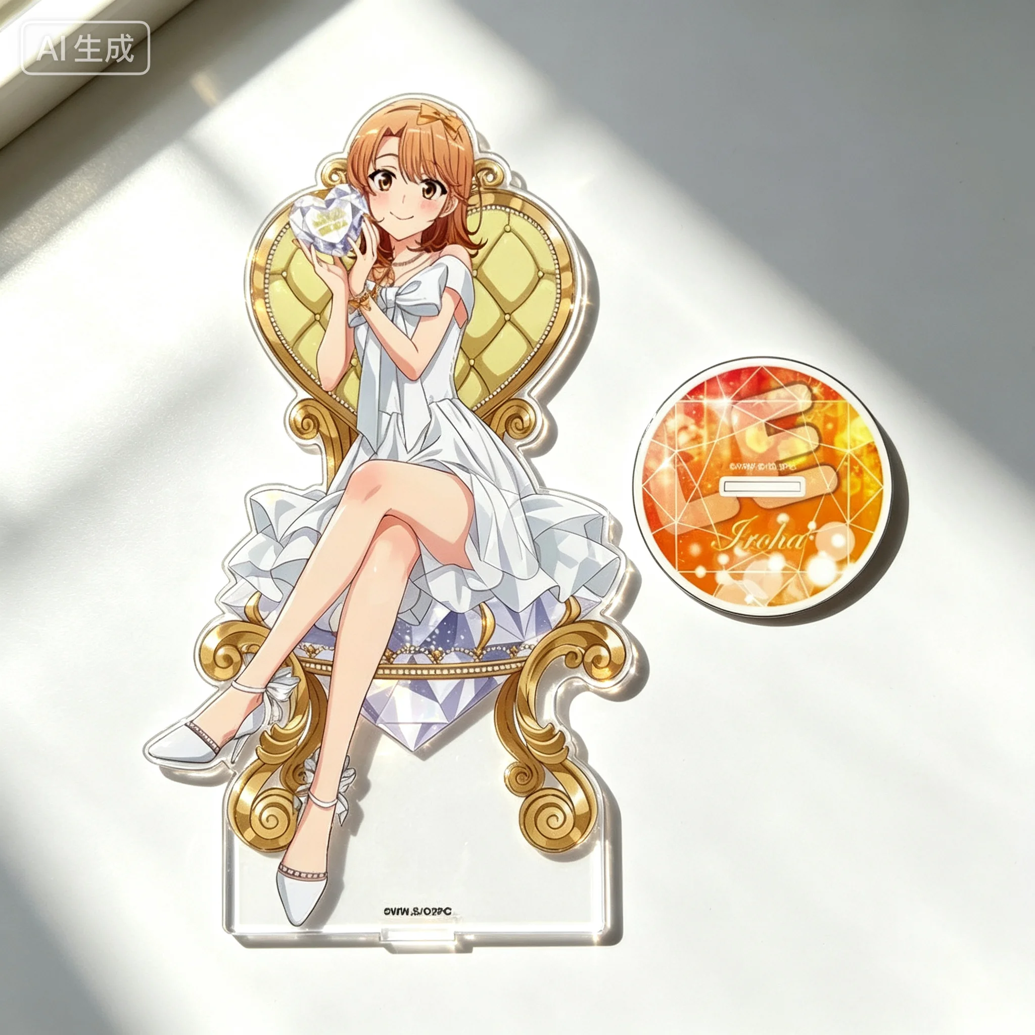 My Youth Romantic Comedy Is Wrong, As I Expected Birthday Celebration In 2026 Iroha Isshiki Acrylic Stand Model Plate Keychains