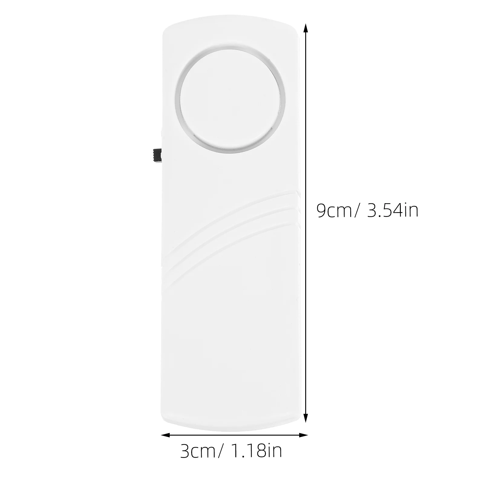 Casa garagem sensor de movimento alerta sistema de alarme porta janela carrilhão segurança sensor de movimento (branco)