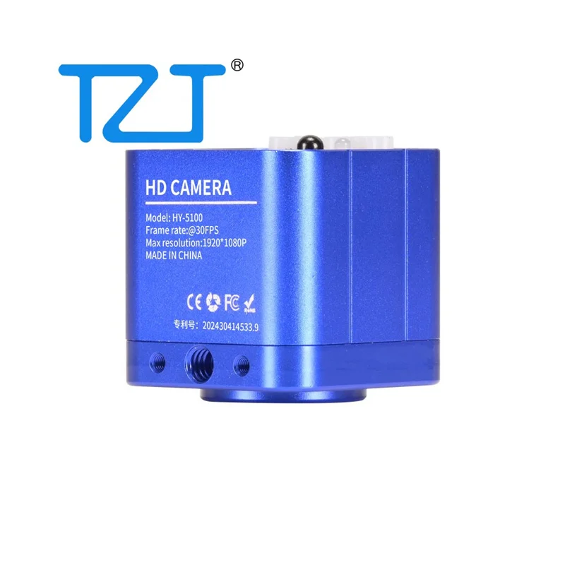 TZT HY-5100 24MP Full HD 1080P 2K kompatybilna z HDMI kamera mikroskopowa USB cyfrowa elektroniczna kamera przemysłowa do naprawy telefonów komórkowych