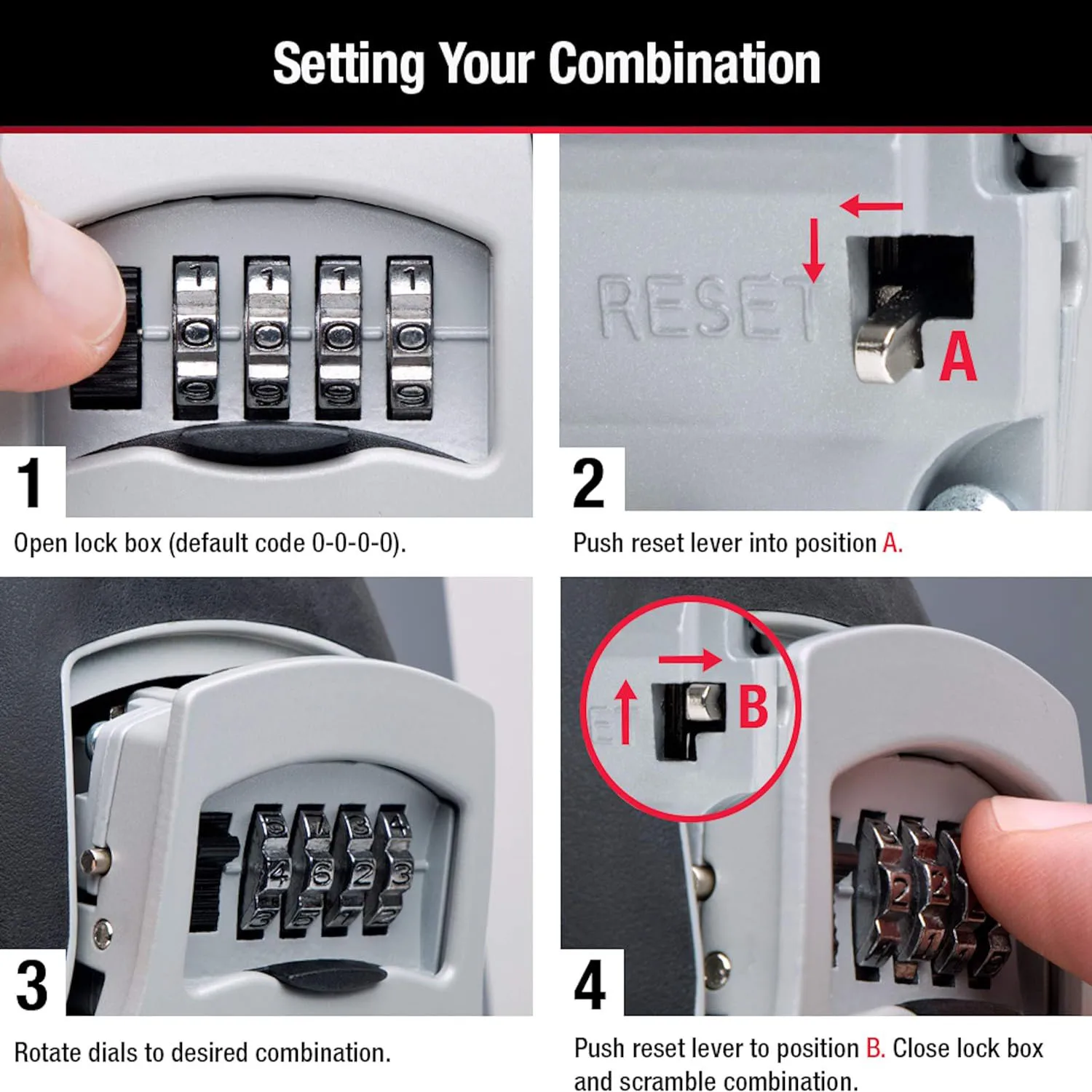 Caja de cerradura de llave Master Lock, caja de cerradura al aire libre para llaves de casa, caja fuerte con cerradura de combinación, caja de llave de contraseña de acero inoxidable