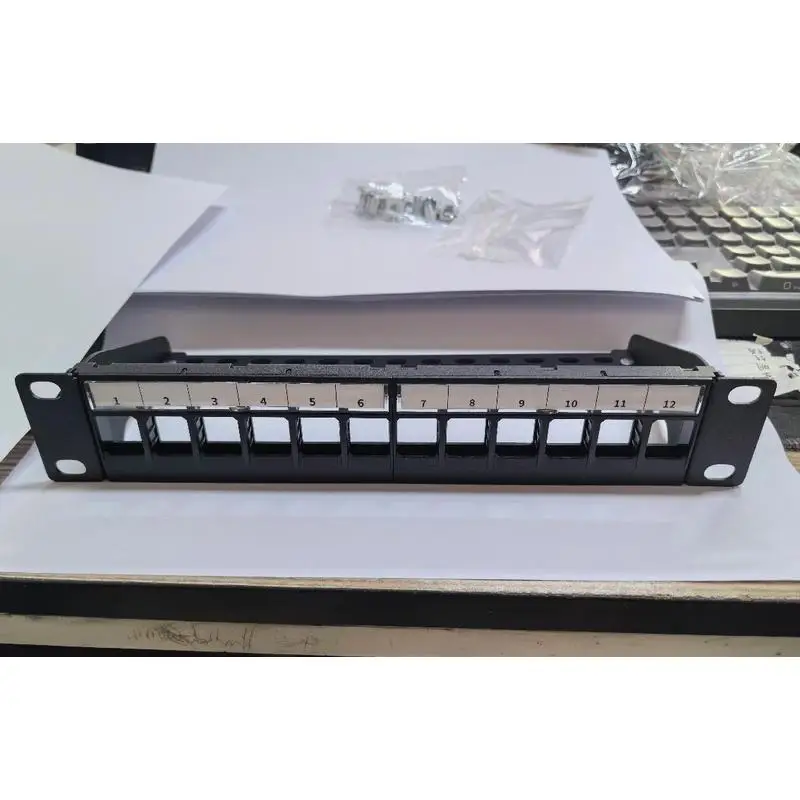 Rack Tray For Lenovo (M720q/M920q/M70q/M90q/M80q/M75q) 1U 10Inch Custom Positioning Groove Secure Compact Mini Hosts And Prevent