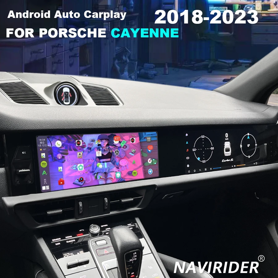 

Для Porsche Cayenne 2018-2023 Android 15, сенсорный экран, GPS-навигация, автомобильное радио, мультимедийный видеоплеер, стерео Carplay, головное устройство