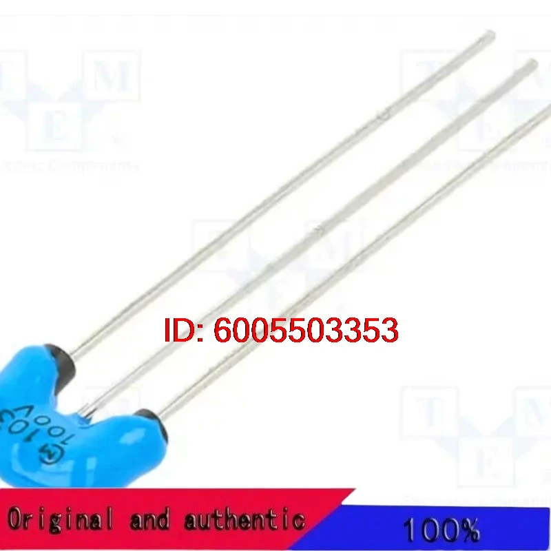 50Pcs/lot New Original DSS1NB32A103Q55B 100V 103/10nF EMI Noise Suppression Filter 10% 100VDC 3-Pin