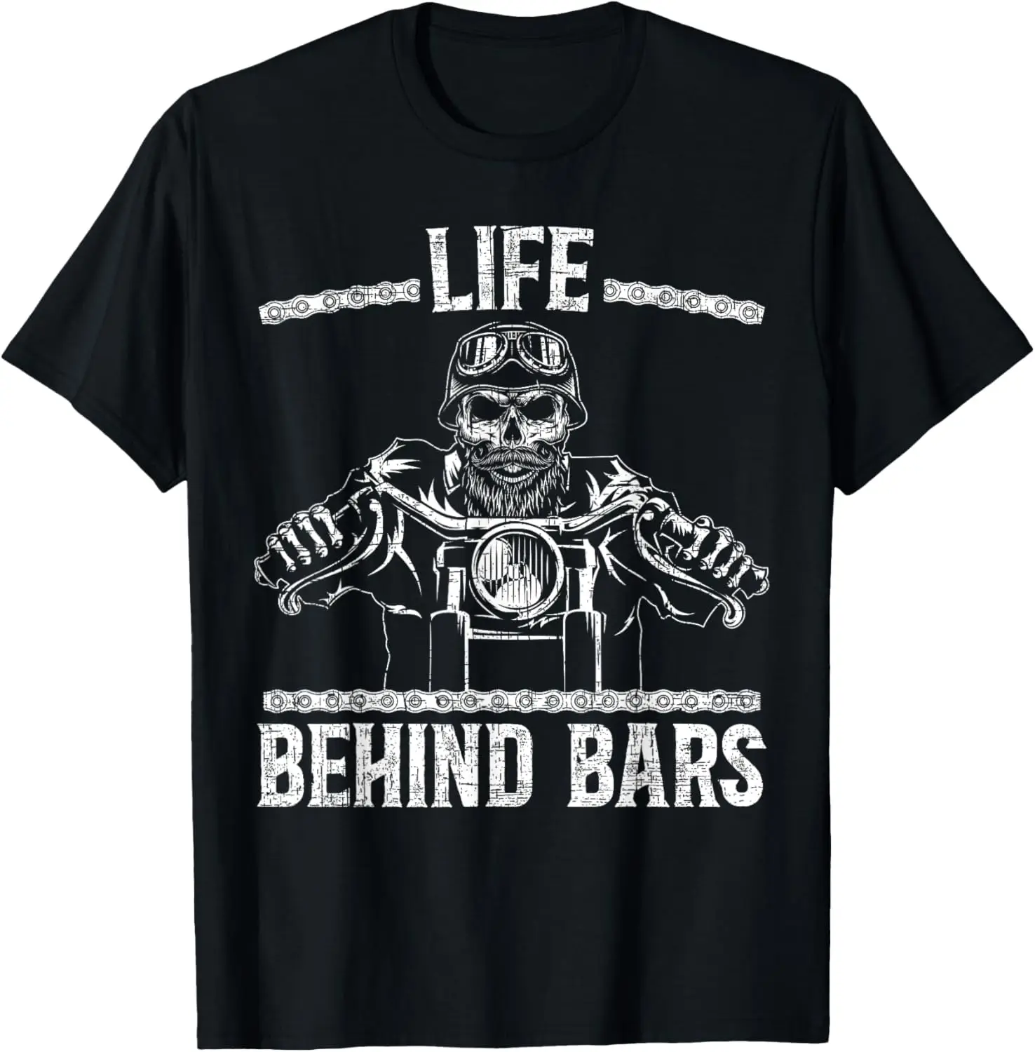

Life Behind Bars Biker Motorcycle T-Shirt