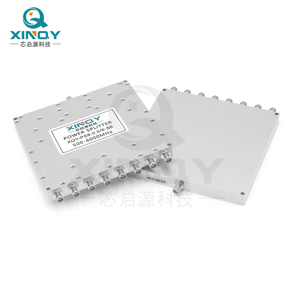 0.5-6G Power Divider, One To Eight, 0.6/2.4/5.8G SMA Microstrip Power Divider, 500-6000MHz